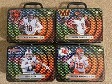 2025 Panini Football EMPTY LUNCH BOX TIN ONLY LOT! Allen, Mahomes, Caleb, Jayden