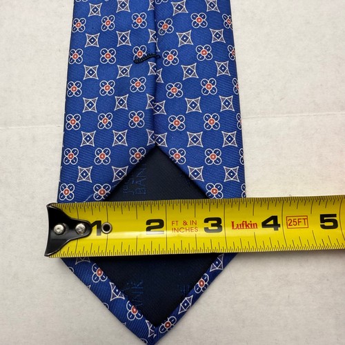 Corbata de cuello azul claro JoS A Bank pequeños diseños geométricos colección ejecutiva - Imagen 3 de 4