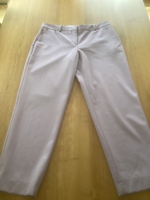 Hugo Boss Damen Stoffhose Gr.38 Slim-Fit Flieder