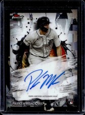 2024 Topps Finest Parker Meadows Auto RC Rookie #FA-PM Tigers