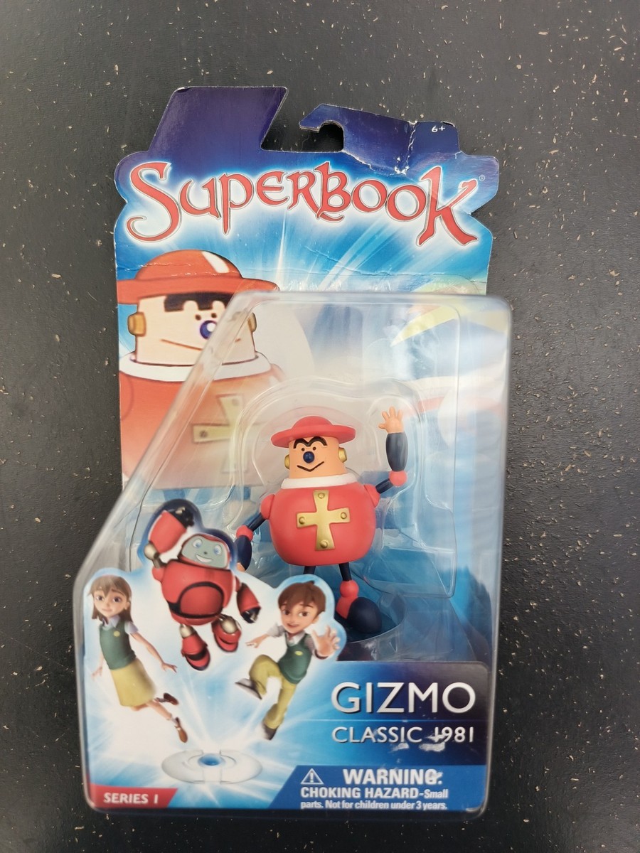 Superbook Series 1 Action Figure Gizmo Classic 1981 version NIB