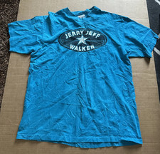 Rare Jerry Jeff Walker Blue Unisex Concert S to 5XL B046