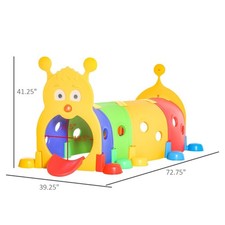 Kids Climb  Crawl Tunnel: Weatherproof Design for Preschools, Daycares, Home