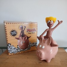 Morph Piggy Bank / Money Box - Aardman Animation Tony Hart Memorabilia. Rare