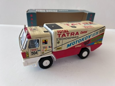 Tatra 815 Rallye Paris Dakar Peking Cape town Kaden 1/43 tin plate made in Czech