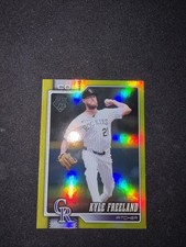 2026 Topps Series 1 - Kyle Freeland - Yellow Foil /399 - #106 -Colorado Rockies