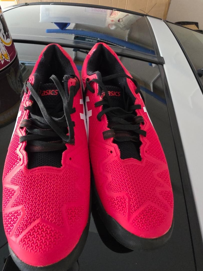 Asics Gel Resolution 8 Men's Sz 11.5 Red shoes | eBay