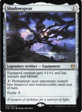 Shadowspear [Extended Art Foil] #345 Prices | Magic Theros Beyond