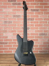 ESP LTD Alex Wade XJ Signature 7-string Baritone Electric Guitar - Black Satin