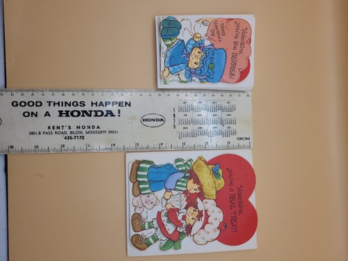 Vintage 80's Strawberry Shortcake Valentine's Cards, (12) W Envelopes,... - Picture 12 of 13
