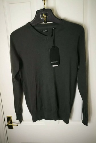 New Brave Soul London Mens Sweater Long 