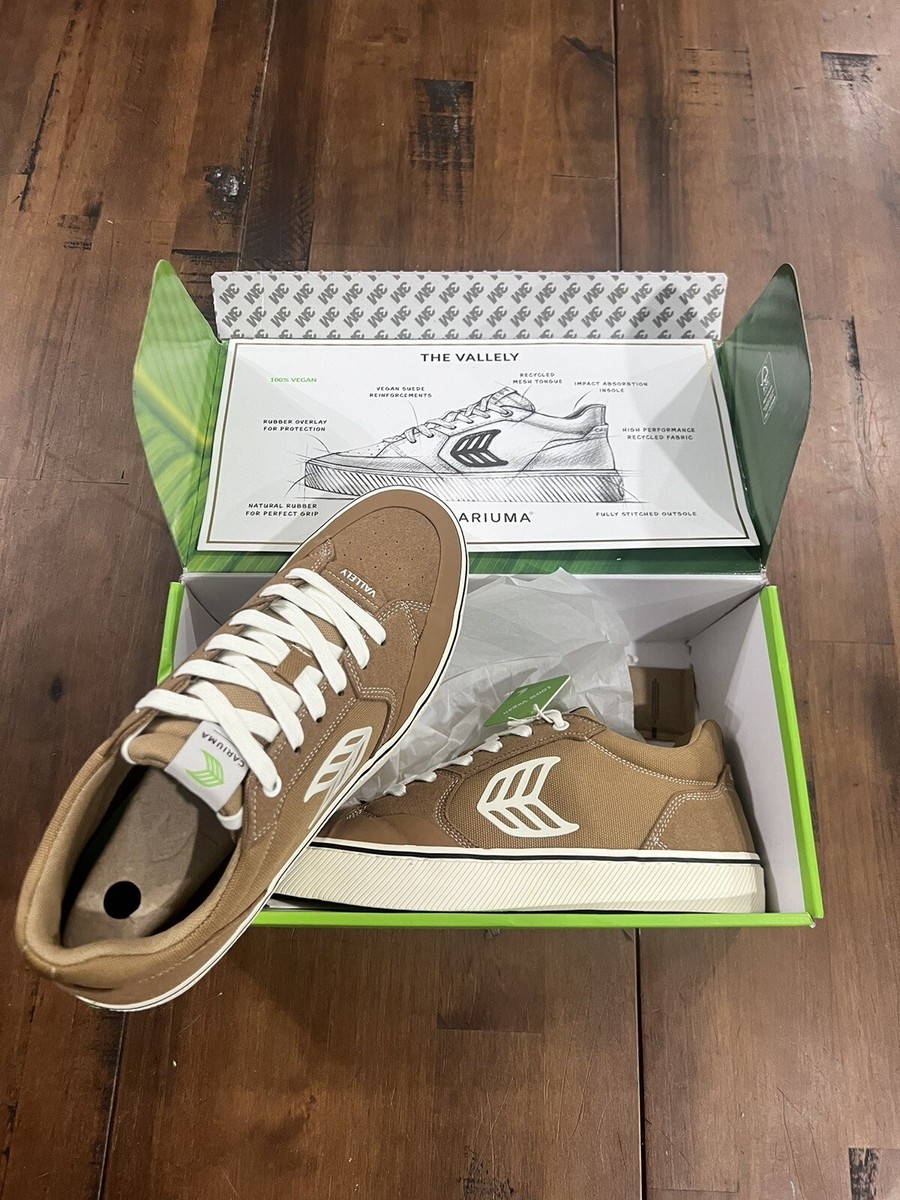 Cariuma Sneaker Skate Vallely Camel Suede Cordura BRAZIL