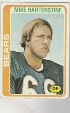 FREE SHIPPING-GOOD TO FAIR-1978 Topps #72 Mike Hartenstine BEARS