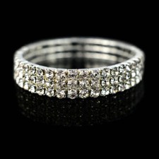 Sparkling Crystal Rhinestone Bracelet Jewelry Wristband Fashion Bracelet