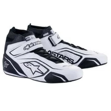 Alpine Stars 2710122-21-9 Race Driving Shoe Tech-1T V3 White / Black Size 9