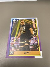 2021 TOPPS HERITAGE WWE #28 MVP