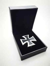 WW1 German 1914 IRON CROSS 1st CLASS - Repro PIN BACK With Collecton Box