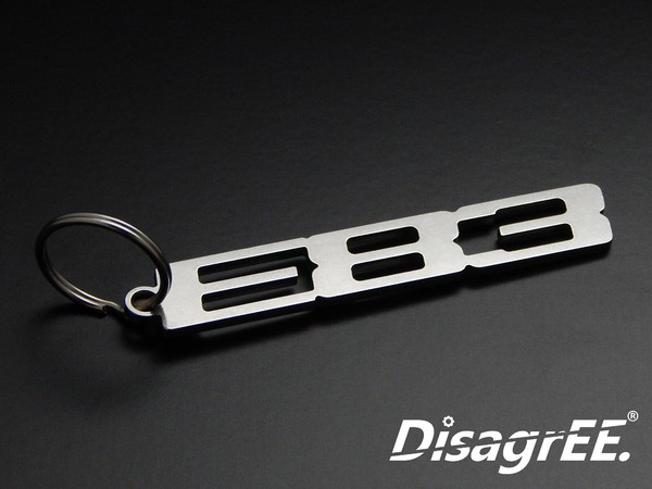 "SchlüSselanhäNger \"E83\" FüR BMW X3 Xdrive 2.0 2.5 3.0 - Edelstahl"-image