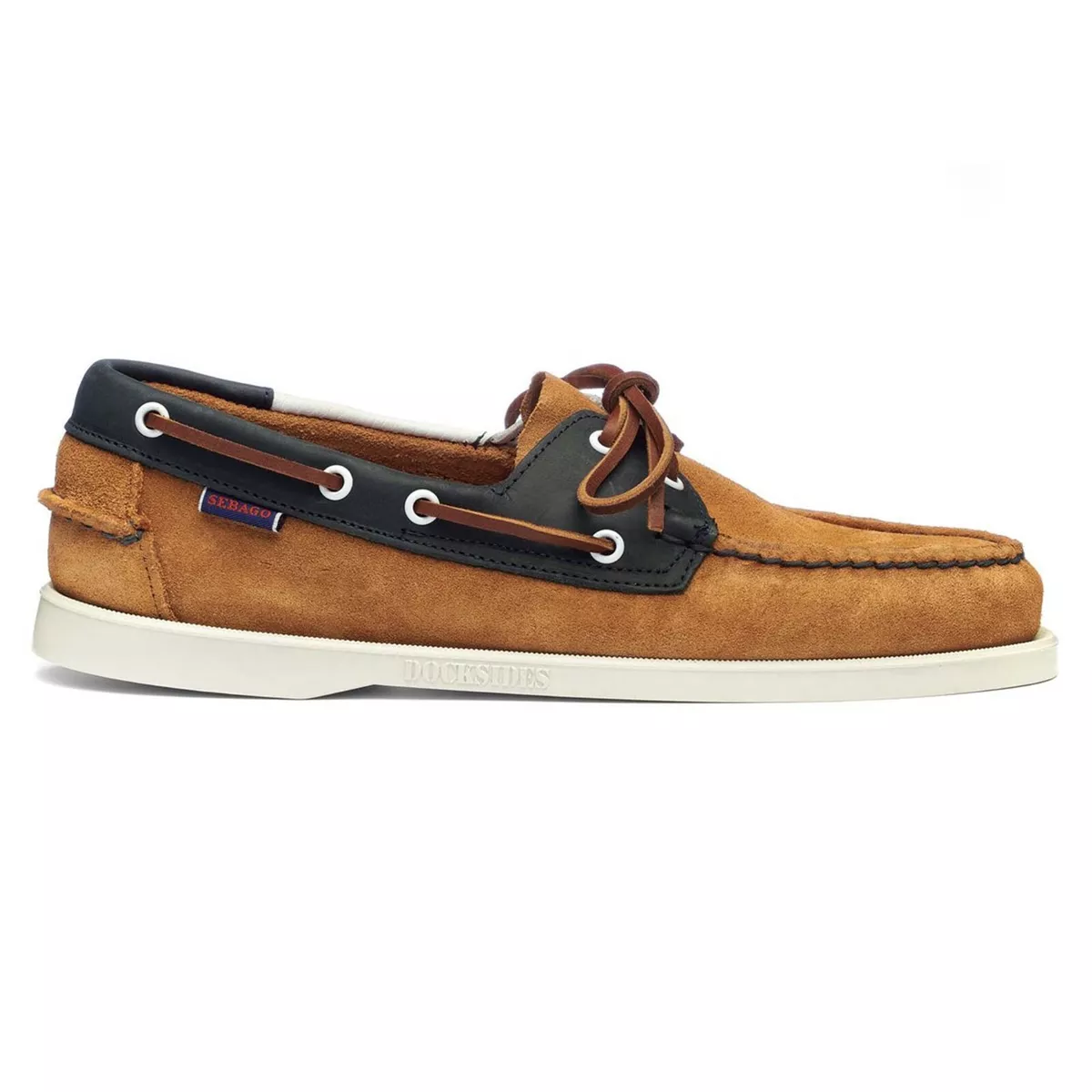 Sebago Men s Shoes Sebago Docksides Portland Suede Nubuck Tumbled Boat Shoe