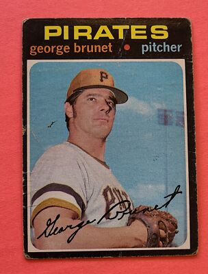 1971 Topps #73 George Brunet VG+