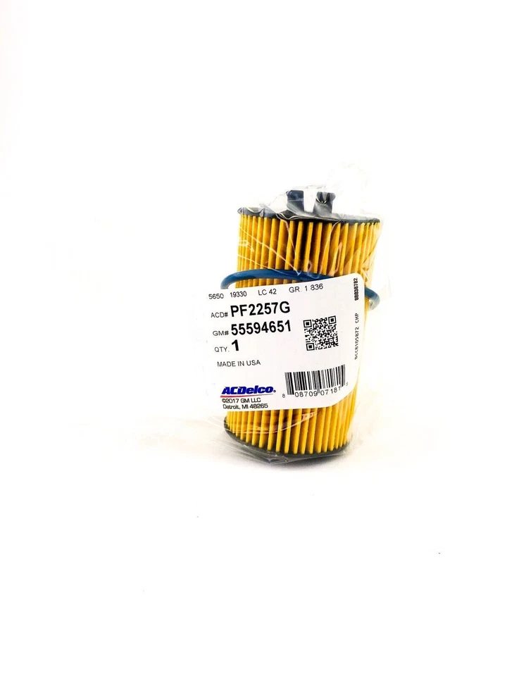 NUEVO Filtro de aceite de motor AC Delco Pro PF2257G Dura Pack PF2257GF 12 por estuche OEM Foto 2 de 3