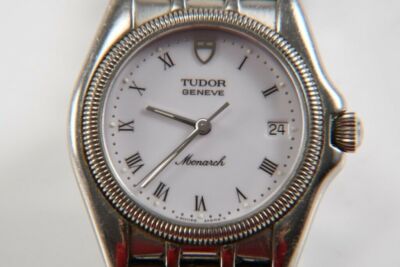 Rolex Tudor Monarch Stahl Luxus Herren Swiss Made Uhr - OVP - Papiere - TOP ! 