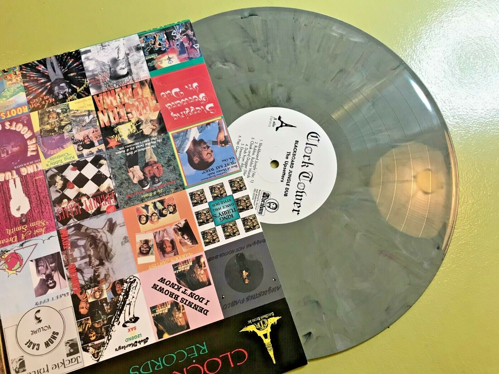 LP THE UPSETTERS BLACKBOARD JUNGLE DUB Lee Perry lpct0115 reggae grey