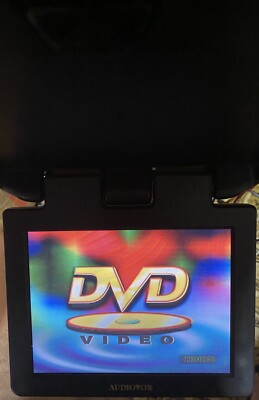 Audiovox VOD806 Overhead 8 in. LCD Monitor w/ DVD Player & Remote | As Is |