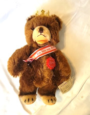 Limited Edition Brown mohair Hermann Baby Bea...