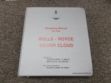 1956-1966 Rolls Royce Silver Cloud 1 2 3 Bentley S1 S2 S3 Service Repair Manual