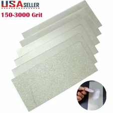 150-3000 Grit Polishing Diamond Plate Sharpening Stones Whetstone Knife Tool