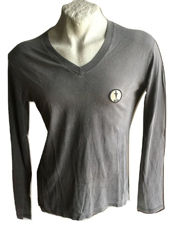 Mens T-Shirt Sports Cesare Paciotti 4us Mesh Slim Long Sleeve Cotton M |  eBay