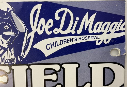 Joe DiMaggio Children's Hospital Legends Game Feb 8, 2003 Artist's Pass - Picture 4 of 7