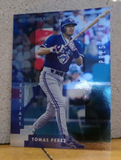BASEBALL CARD DONRUSS RARE PRESS PROOF 1 OF 2000 TOMAS PEREZ TORONTO BLUE JAYS