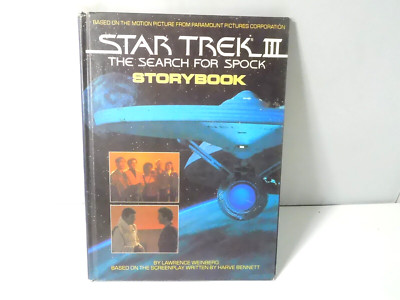 1984 Star Trek III - Search for Mr. Spock Storybook
