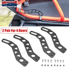 4x Anodized Black Door Latchs Door Handle For Can-Am Maverick X3 Models 2017-25