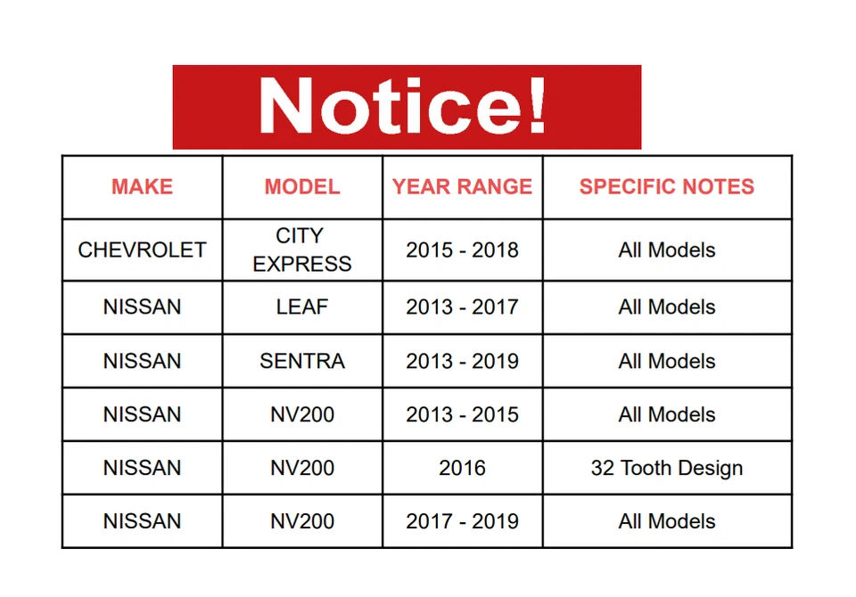 Rolamento de cubo de roda dianteira para 2013 2014 2015 2018-2019 Nissan Sentra Nissan Leaf - Imagem 3 de 4