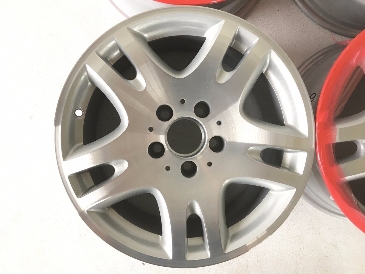 Mercedes-Benz E320 Wheel Rim Stock Genuine Factory OEM Used Replacement 65295 Machined Silver Hol 65295 Msm A