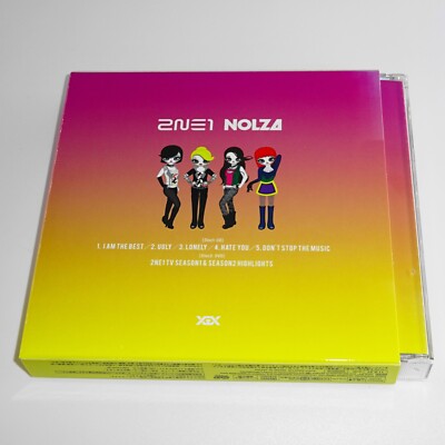 2NE1 NOLZA CD+DVD JAPAN Limited Edition (Sleeve case) | eBay