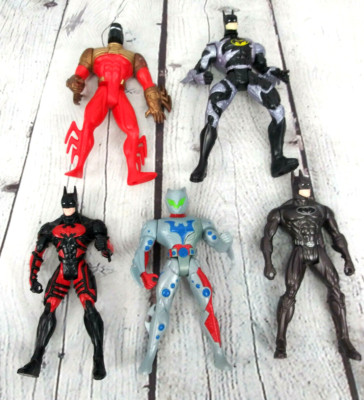 Batman Legends Knightquest Batman Action Figure 5 Character Misc Lot Kenner 1994