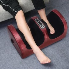 Electric Foot Massager Shiatsu Kneading Deep Tissue Relax Heated Roller Calf