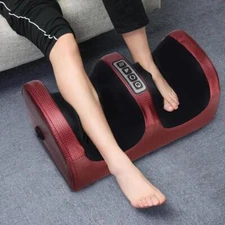 Electric Foot Massager Shiatsu Kneading Deep Tissue Relax Heated Roller Calf