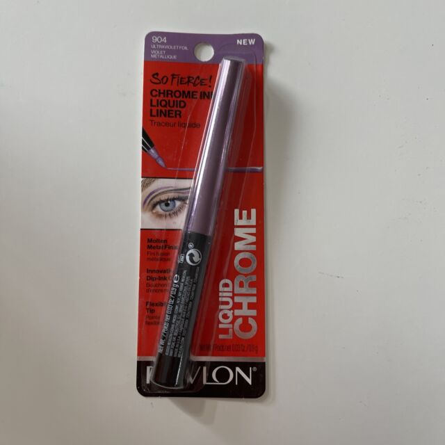 Revlon So Fierce Chrome Ink Liquid Eye Liner 904 ULTRAVIOLET FOIL 