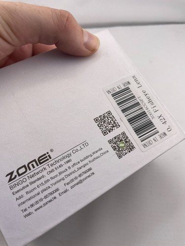 Zomei Mobile Phone Macro Close-up Fisheye Lens 37mm 0.42X Portable & Detachable - Picture 6 of 7