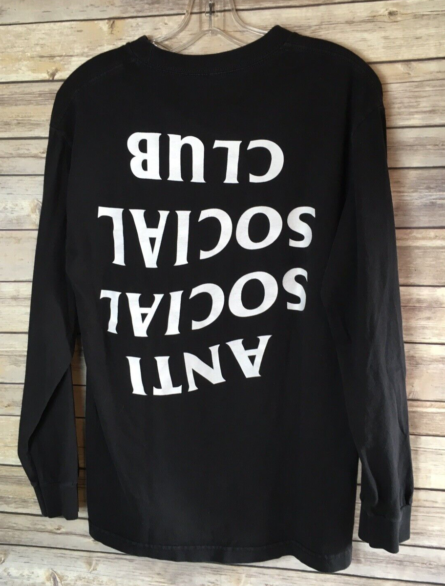 即納★ANTI SOCIAL SOCIAL CLUB ENOUGH OF YOU LONG SLEEVE TEE Anti Social Social Club Cancelled Remix Long Sleeve Tee