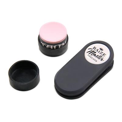 Baize Master T-MAG Magnet Snooker Pool Kreidehalter mit Taom Pink Pyro Kreide