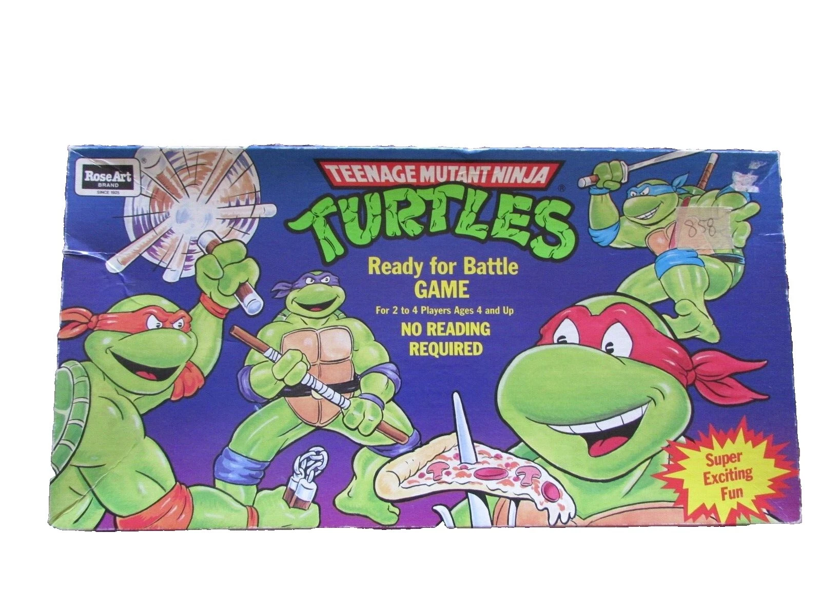 Teenage Mutant Ninja Turtles 8-11 Years Vintage Manufacture Board & Traditional Games