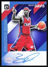 2019-20 Donruss Optic Signature Series Prizms Ricky Davis Auto Los Angeles