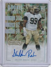 Sheldon Rankins 2016 Panini Contenders Cracked Ice Ticket Rc Auto (22/24)