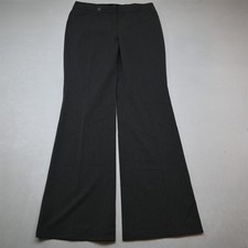 Express 8 Long Gray Editor Wide Flare Leg Dress Womens Pants